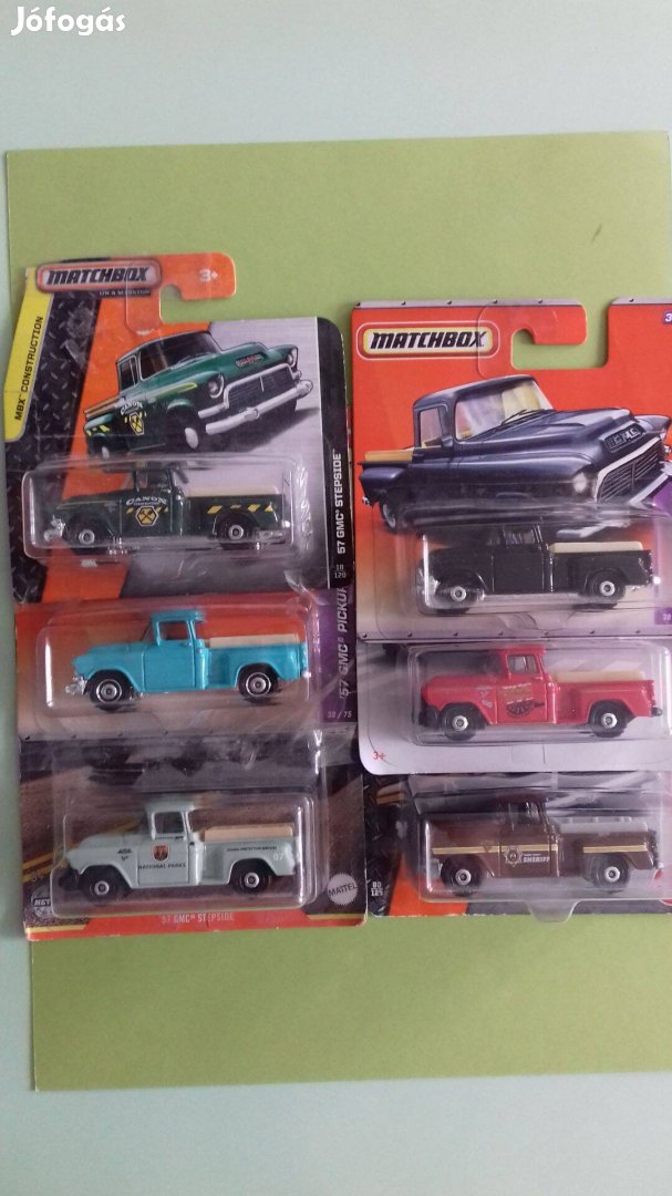 57 GMC Stepside - Matchboxok