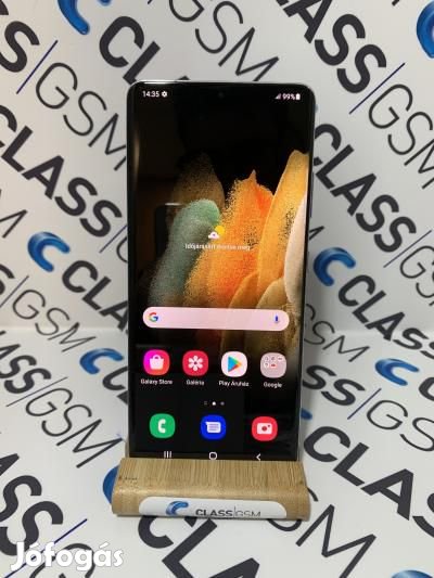 #58 Eladó Samsung Galaxy S21 Ultra 5G 12GB 256GB Kijelző beégés