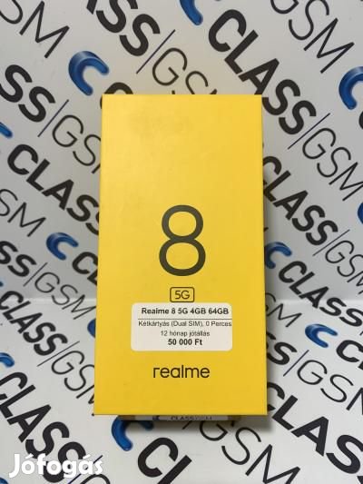 #59 Eladó Realme 8 5G 4GB 64GB