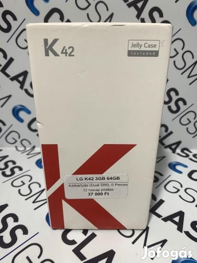 #61 Eladó LG K42 3GB 64GB