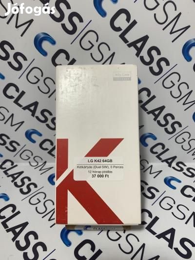 #63 Eladó LG K42 3GB 64GB