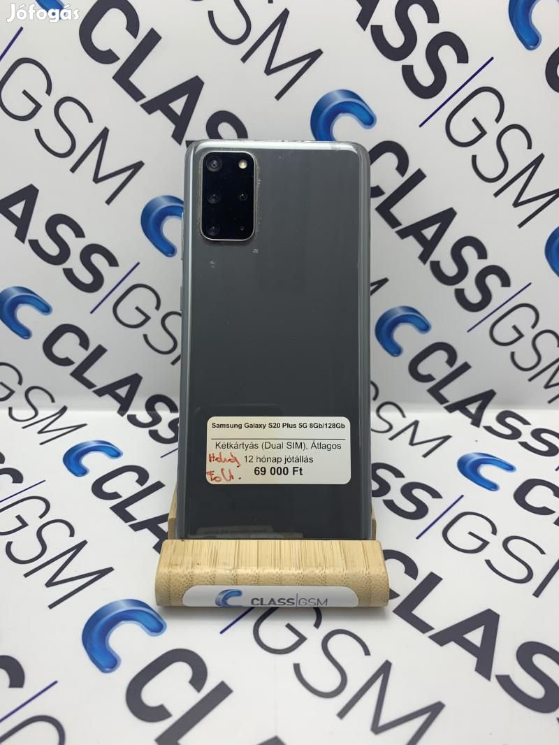 #65 Eladó Samsung Galaxy S20 Plus 5G 8Gb/128Gb