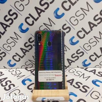 #66 Eladó Samsung Galaxy A40 4GB 64GB