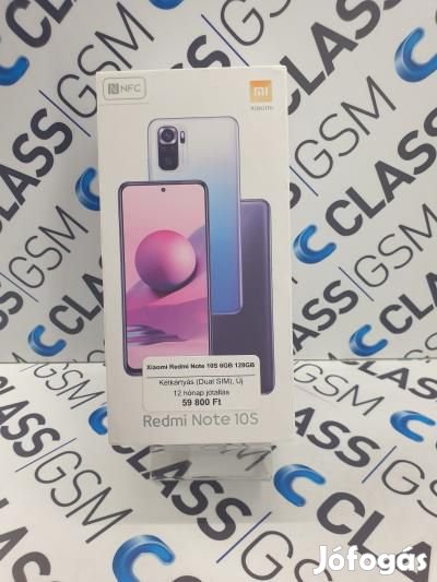 #66 Eladó Xiaomi Redmi Note 10S 6GB 128GB