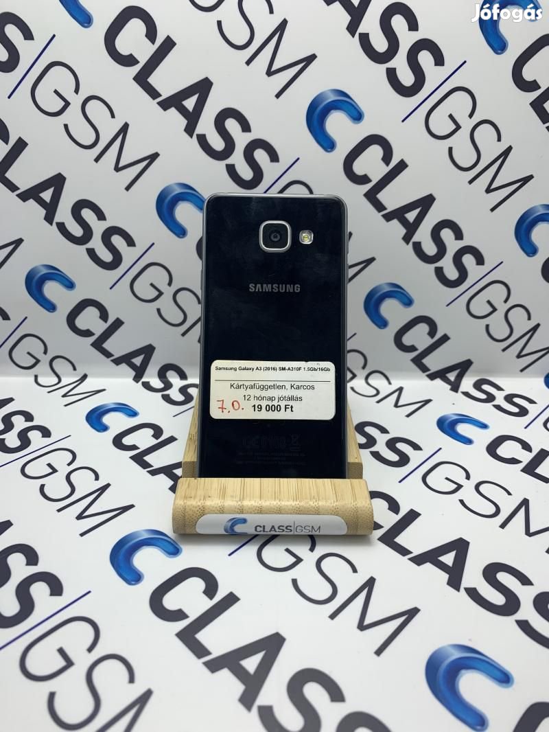 #68 Eladó Samsung Galaxy A3 (2016) SM-A310F 1.5Gb/16Gb