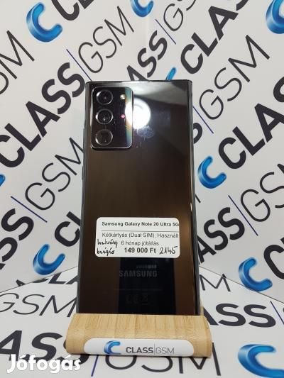 #69 Eladó Samsung Galaxy Note 20 Ultra 5G