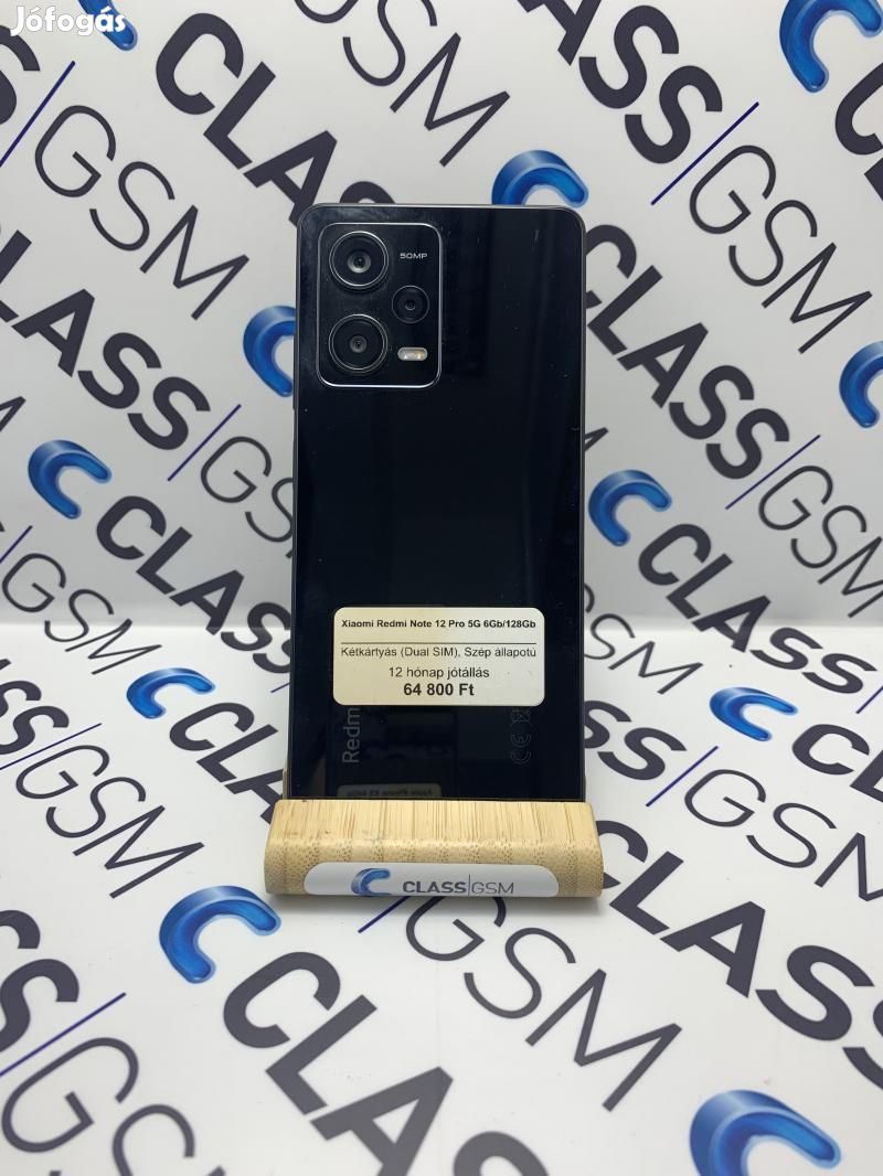 #69 Eladó Xiaomi Redmi Note 12 Pro 5G 6Gb/128Gb