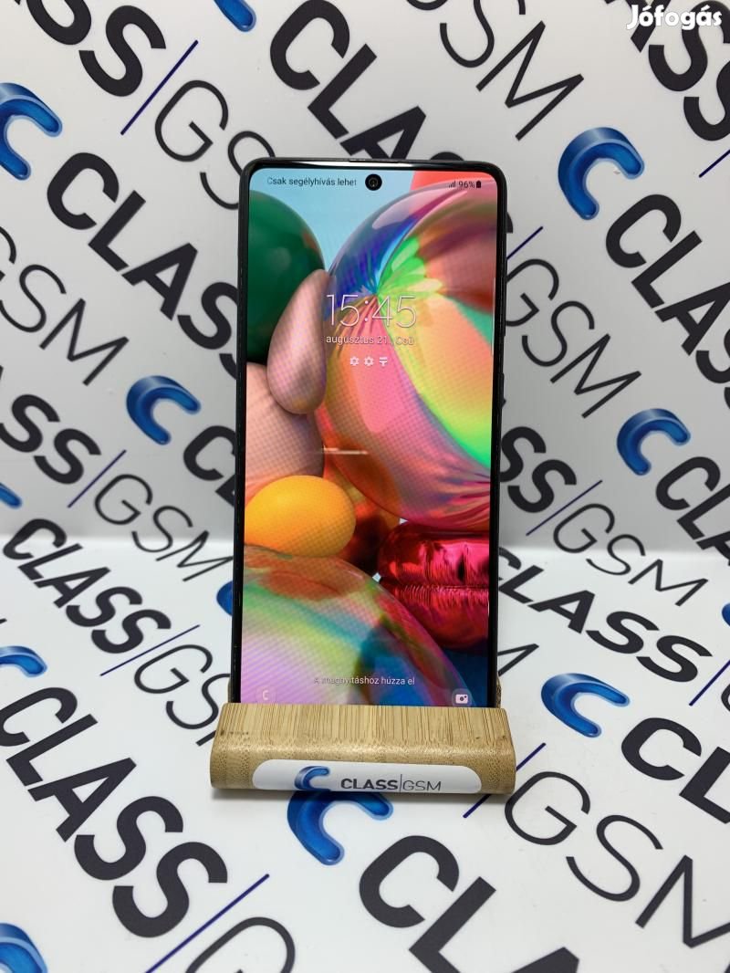 #70 Eladó Samsung Galaxy A71 Dual 6GB/128GB (A715F) Kis Hibás!