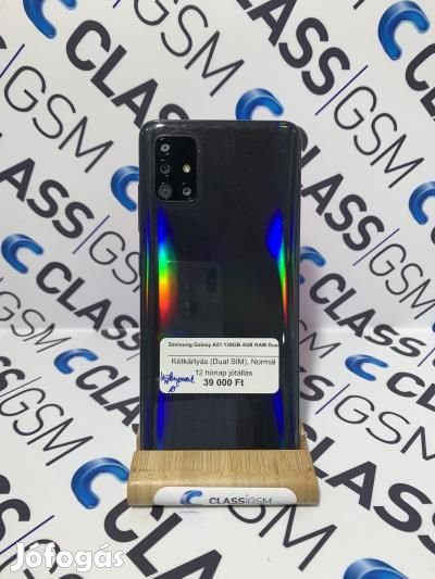 #73 Eladó Samsung Galaxy A51 128GB 4GB RAM Dual
