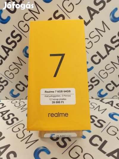 #76 Eladó Realme 7 6GB 64GB