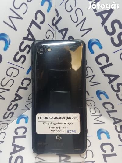 #77 Eladó LG Q6 32GB/3GB (M700n)