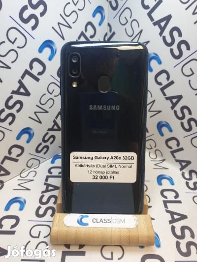 #77 Eladó Samsung Galaxy A20e 32GB