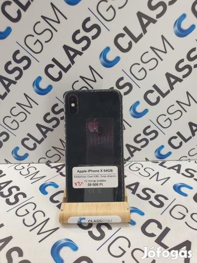 #78 Eladó Apple iPhone X 64GB