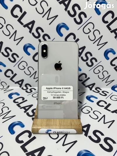 #81 Eladó Apple iPhone X 64GB