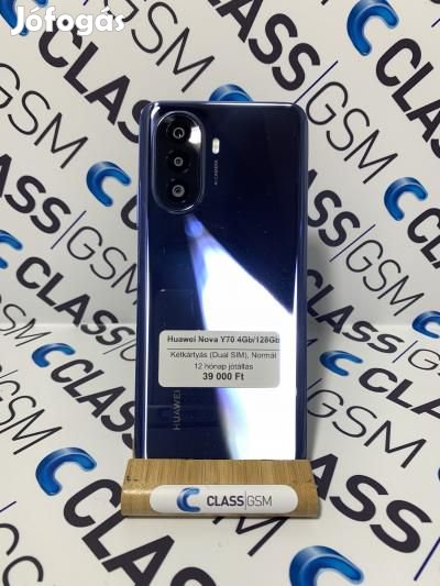 #81 Eladó Huawei Nova Y70 4Gb/128Gb