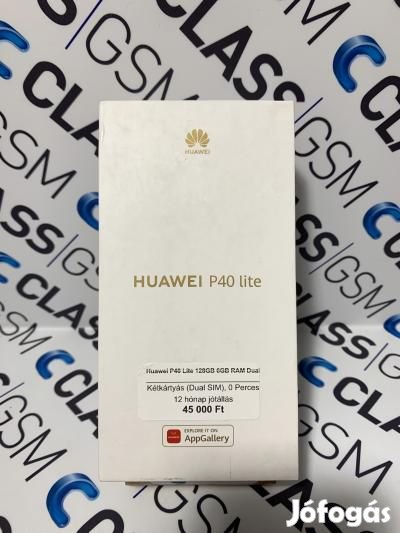 #81 Eladó Huawei P40 Lite 128GB 6GB RAM Dual
