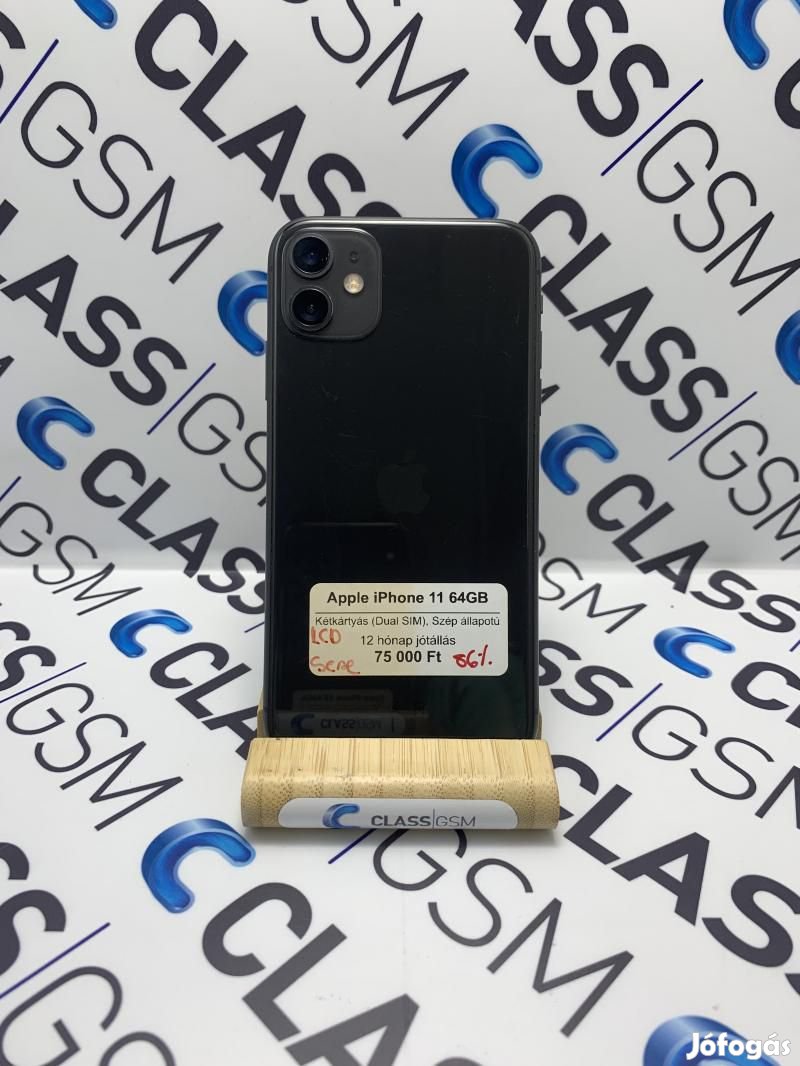 #87 Eladó Apple iPhone 11 128GB KIS HIBÁS!