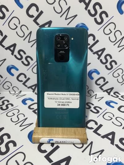 #89 Eladó Xiaomi Redmi Note 9 128GB/4GB