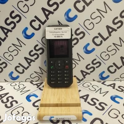 #90 Eladó CAT B35