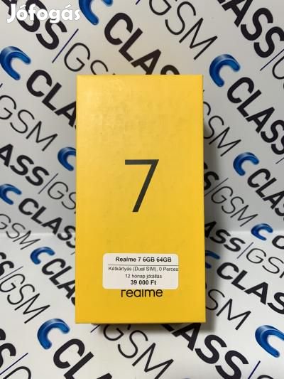#91 Eladó Realme 7 6GB 64GB