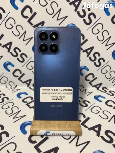 #92 Eladó Honor 70 Lite 4Gb/128Gb