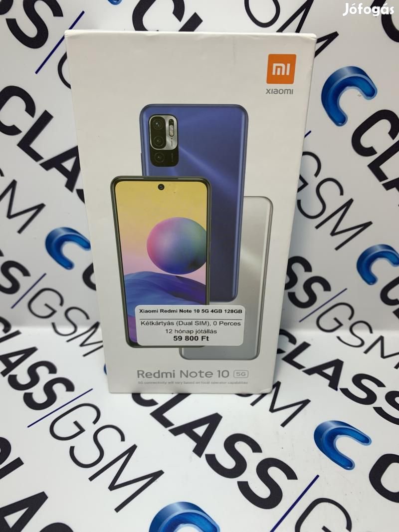 #93 Eladó Xiaomi Redmi Note 10 5G 4GB 128GB