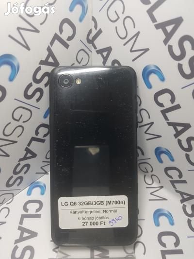 #94 Eladó LG Q6 32GB/3GB (M700n)