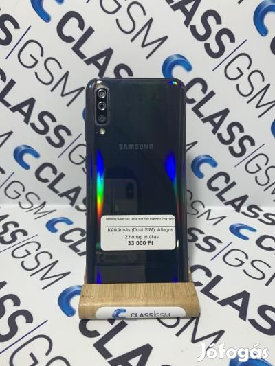 #95 Eladó Samsung Galaxy A50 128GB 4GB RAM Dual A505 Üveg repedt
