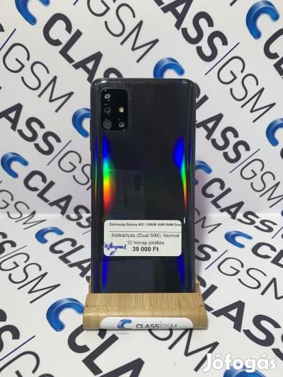 #95 Eladó Samsung Galaxy A51 128GB 4GB RAM Dual