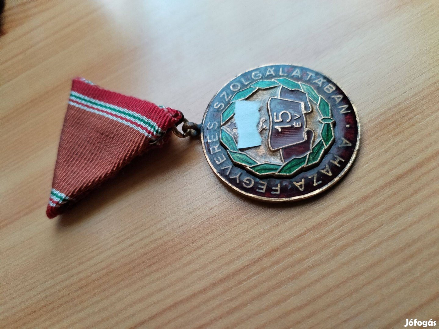 A Haza 15 éves Fegyveres Szolgálatáért Régi Katonai