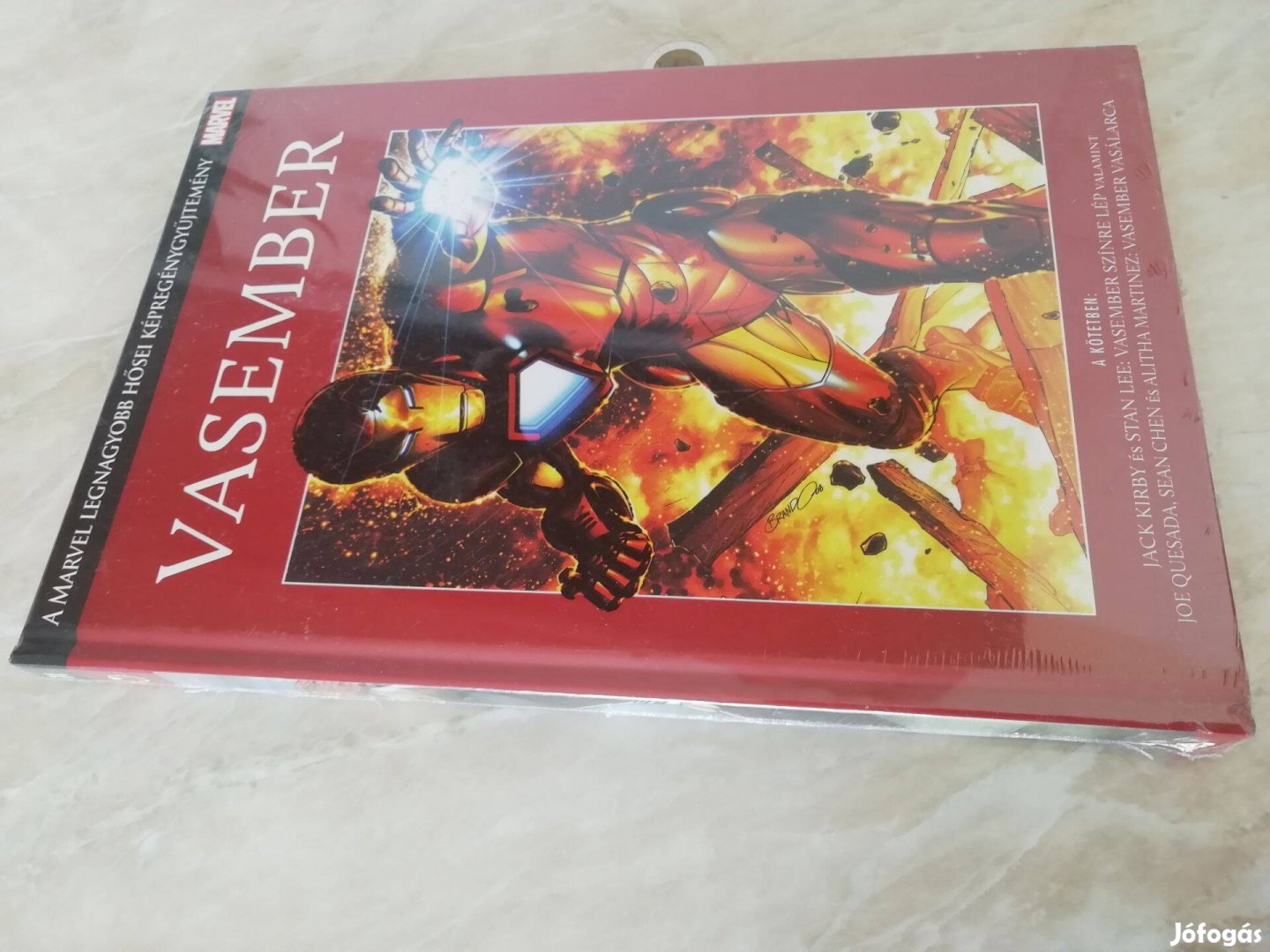 "A Vasember" képregény Marvel kiadás még foliába bontatlan