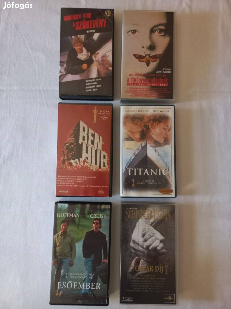 "A" kategóriás VHS filmkazetta válogatás