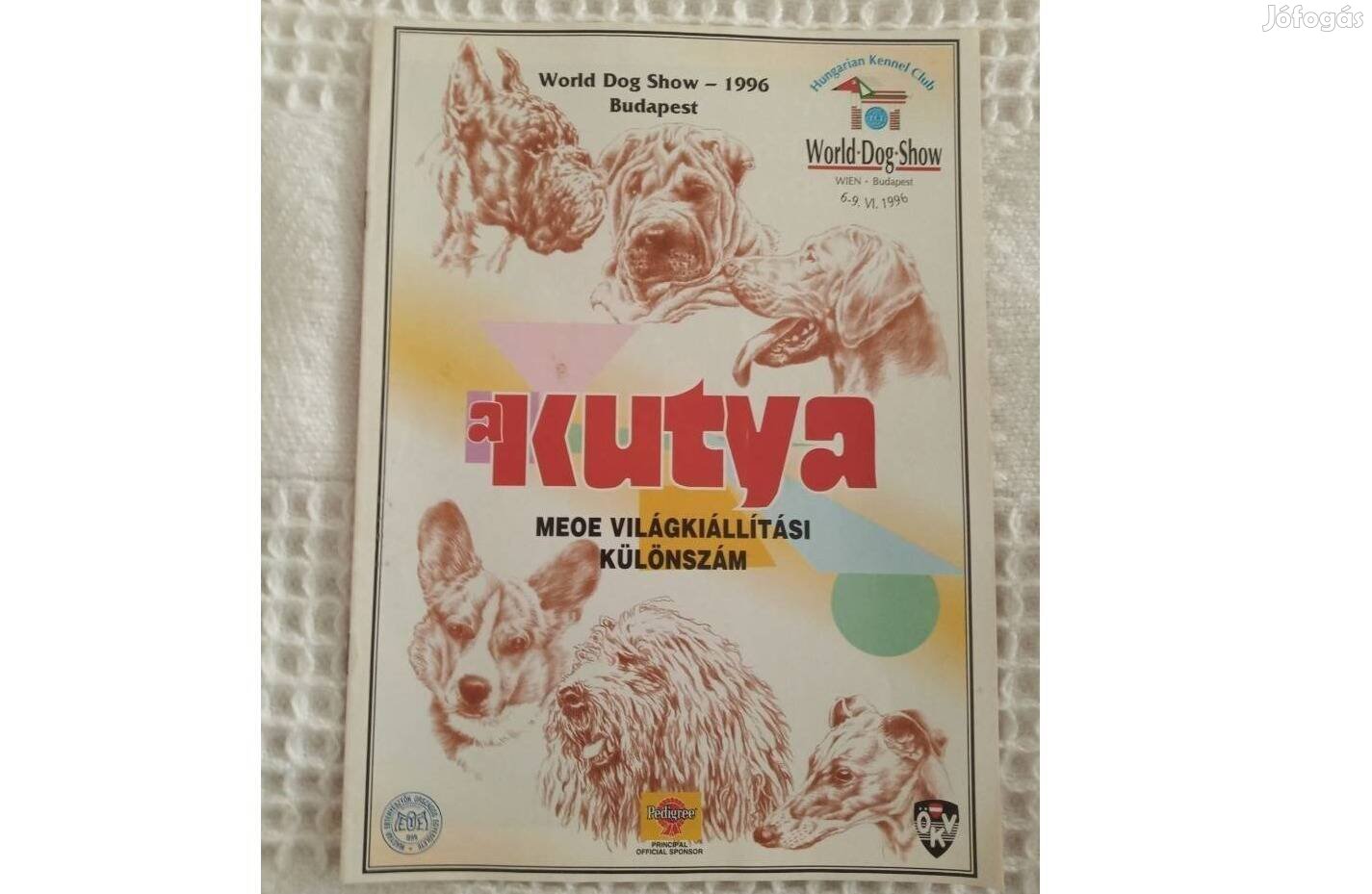 "A kutya" folyóirat MAOE Világkiállítási különszáma.1996.Teljesen új!!