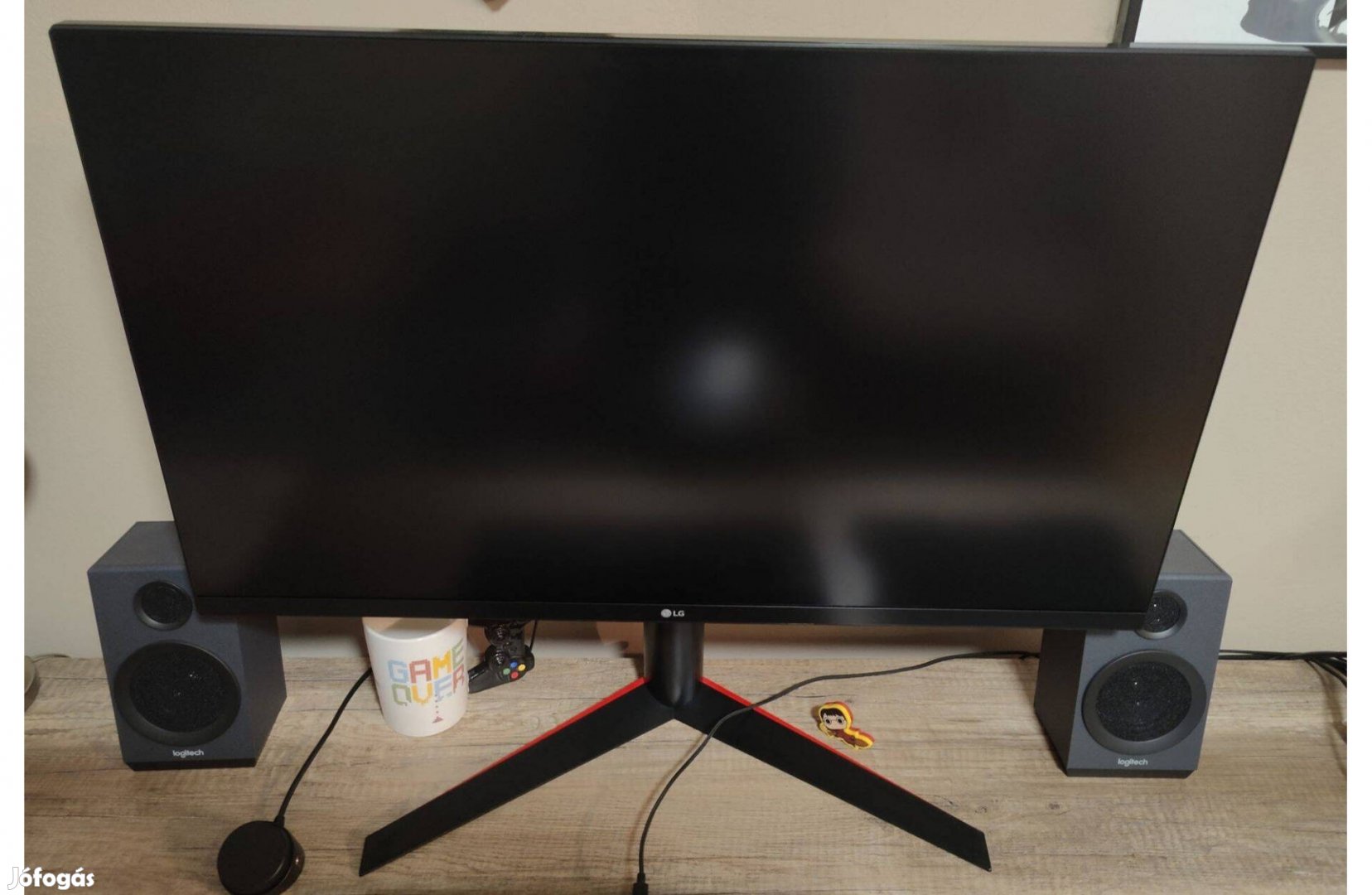 !Akció! LG Ultragear 32GK650F-B Qhd 144 Hz Gamer Monitor