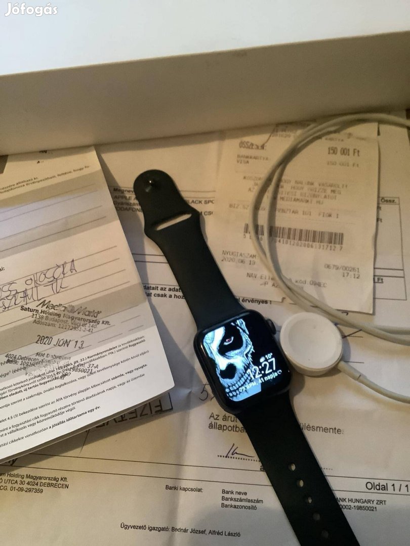 Apple Watch Series 5 Space Grey Alumínium 40mm