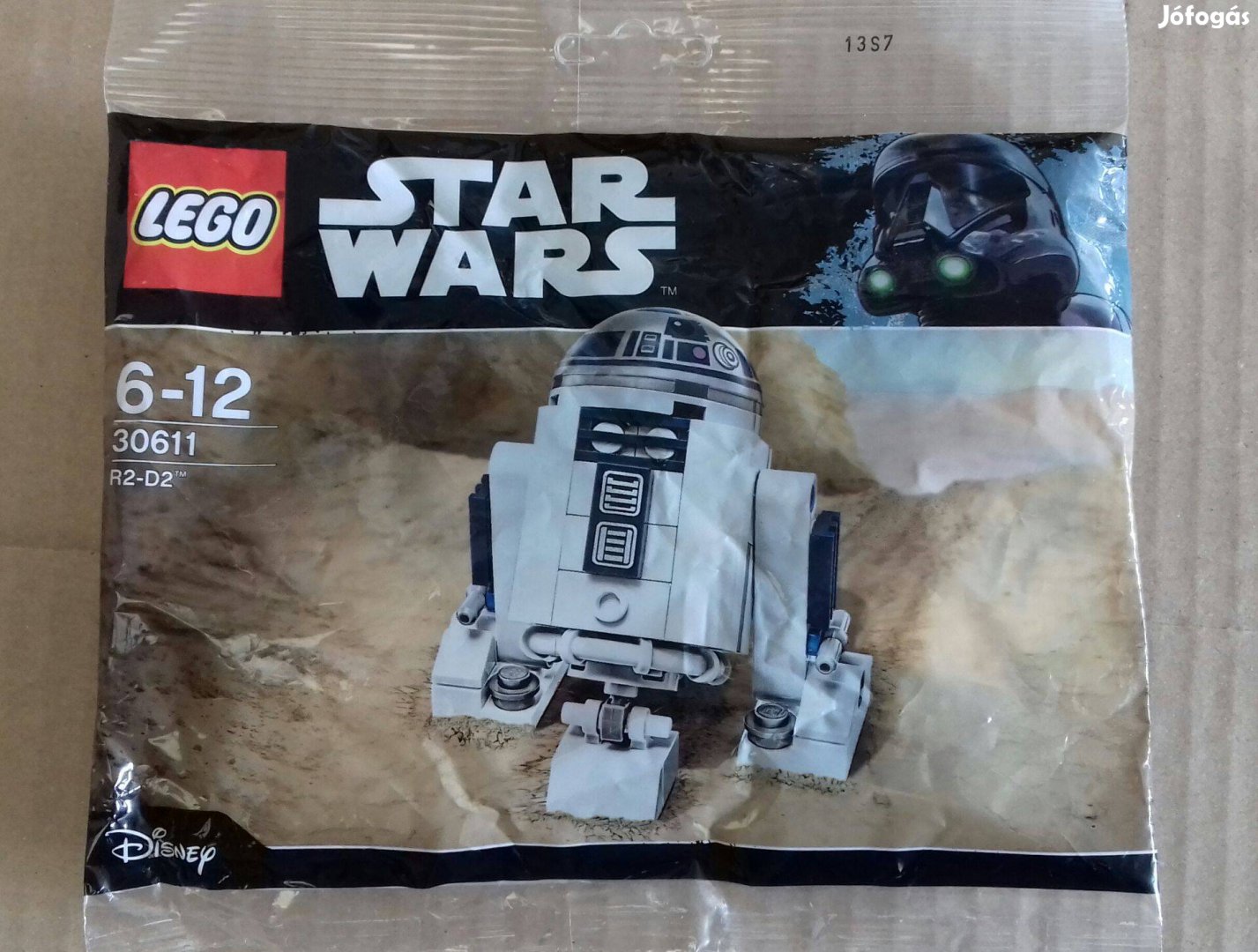 "Artu-Ditu" bontatlan Star Wars LEGO 30611 R2-D2 a 75308 kicsi.Levélbe