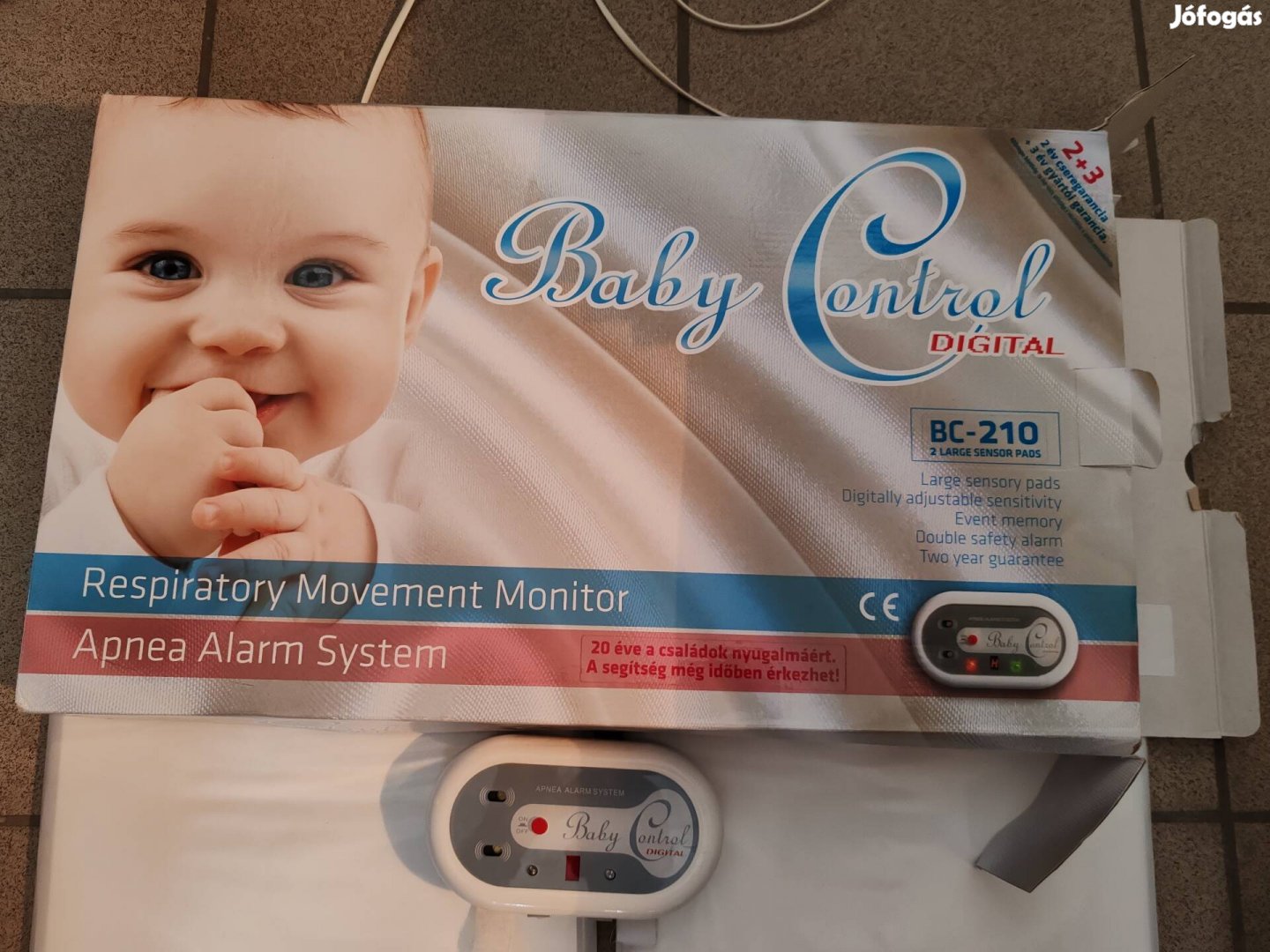 "Baby Control" BC-210 légzésfigyelő