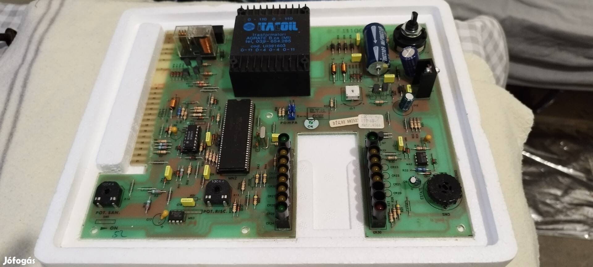 Biklim Vetta gázkazán vezérlőpanel 111003 8707406048