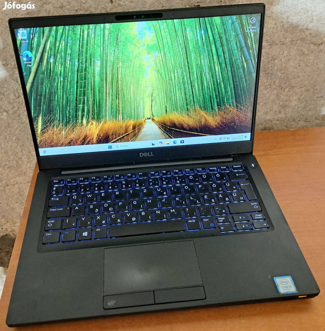 "Billentyűzet hibás" Dell Latitude 7390 laptop (13FHD/I5-G8/4GB/128SSD