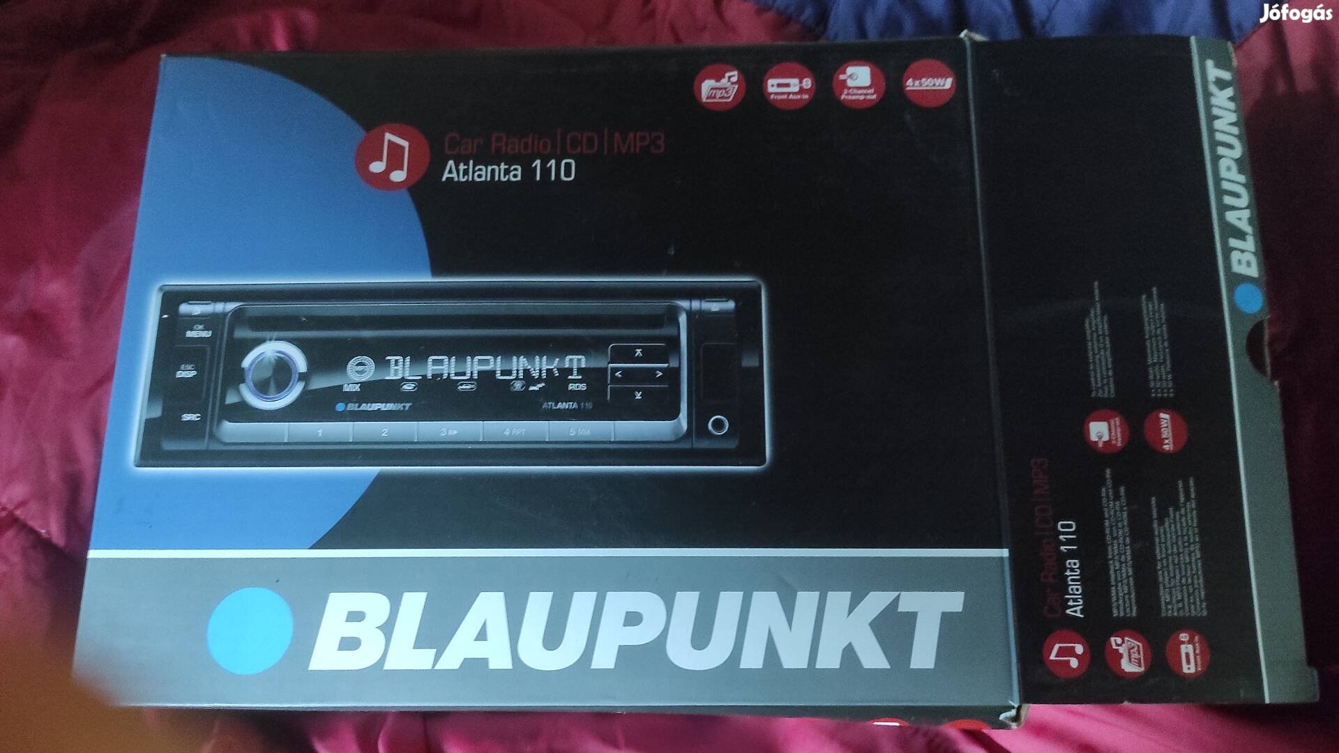 Blaupunkt Atlanta 110 autórádió Új!