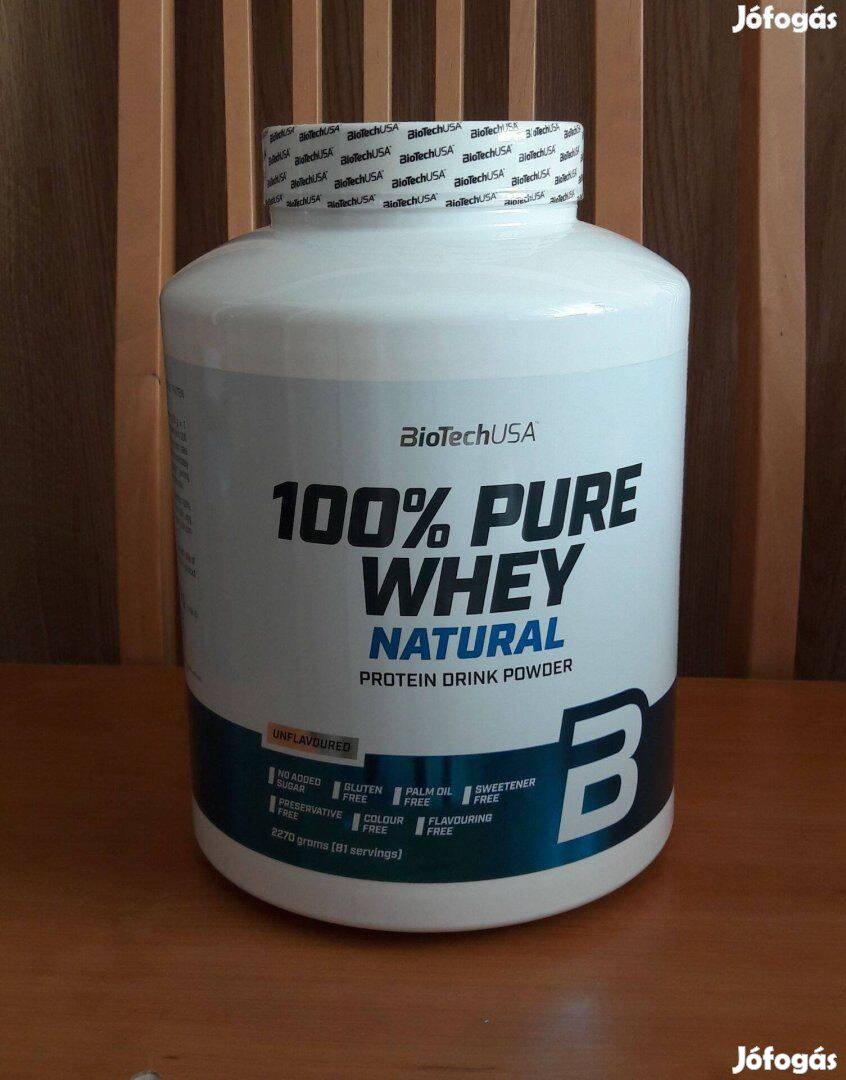 _Bontatlan Biotech 100% Pure Whey fehérje ízesítőszer mentes natur