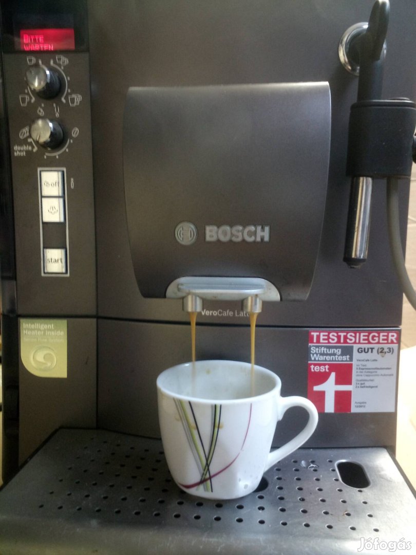 Bosch verő café latte kávégép 