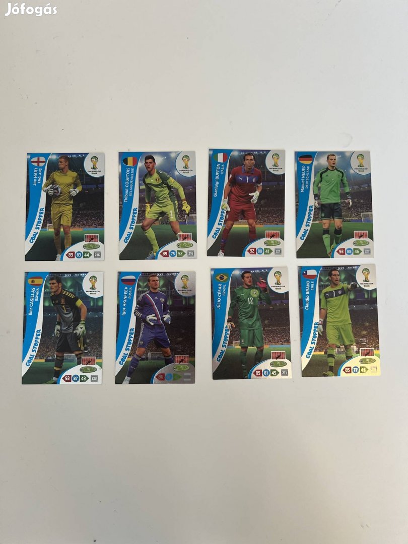 Brazil 2014 World CUP Adrenalyn Goal Stopper Kártya