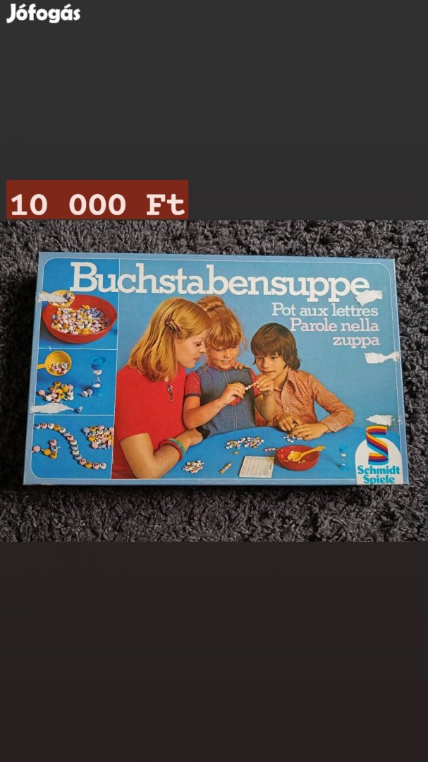 Buchstabensuppe - Betű leves