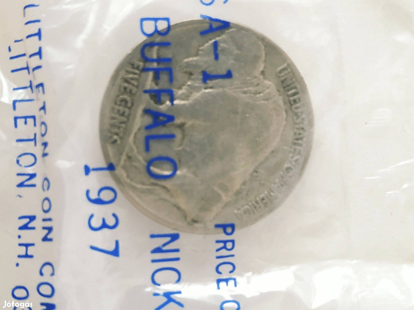 'Buffalo nickel 1937' Littleton Coin Company - bontatlan