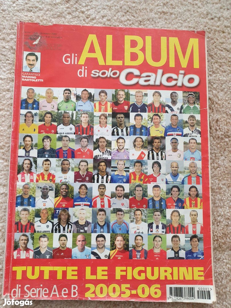 "Calcio Album" 2005-06 újság Marcali