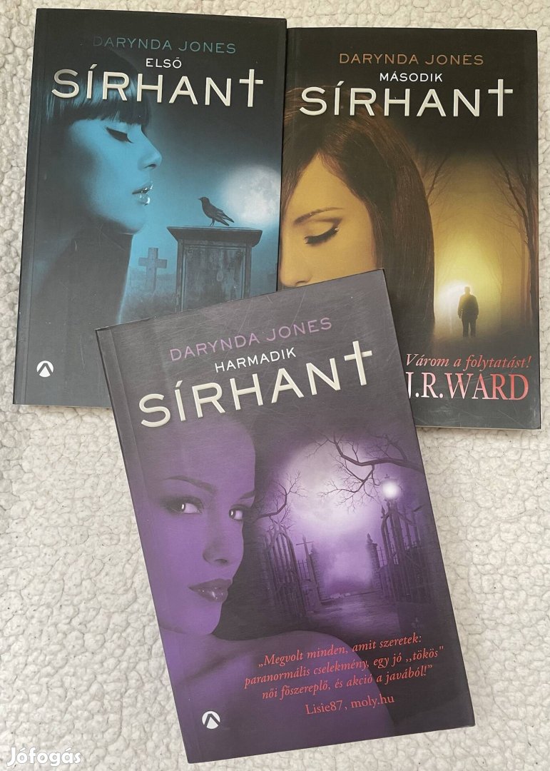 Darynda Jones:  sírhant  1-3.