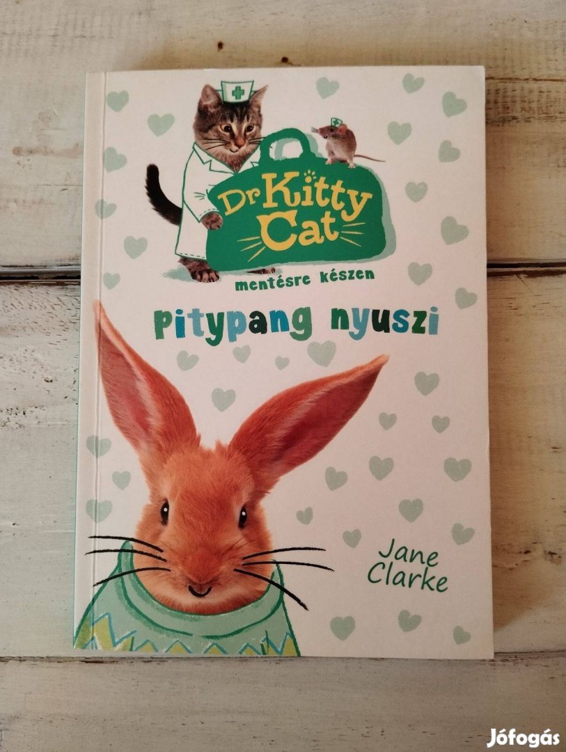 "Dr. Kitty Cat: Pitypang nyuszi" édes mesekönyv