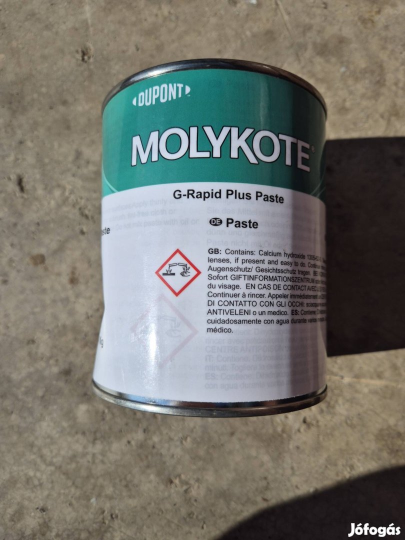 Dupont Molykote G-Rapid PLUS kenözsir 