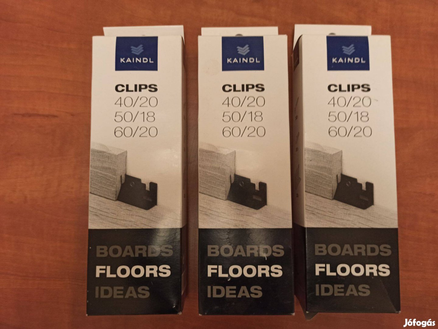 "E" rögzítő Clips (Kaindl) parketta szegőléchez